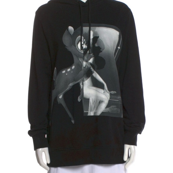 Givenchy Black Graphic Hoodie - Picture 1 of 3
